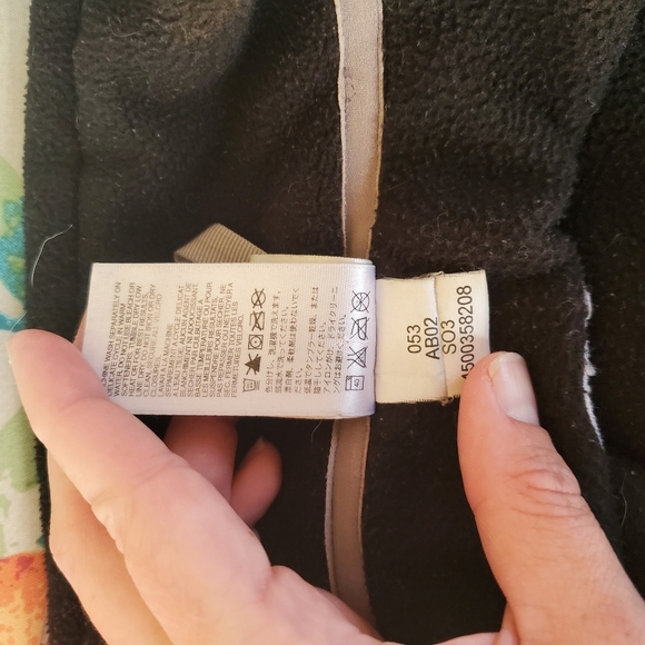 The North Face Black Fleece Jacket Zip Up Coat Outdoor Hike Mountain Cozy Warm S - Picture 5 of 11